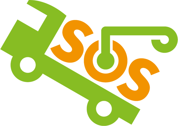 SOSレッカー · レンタカーのロゴ